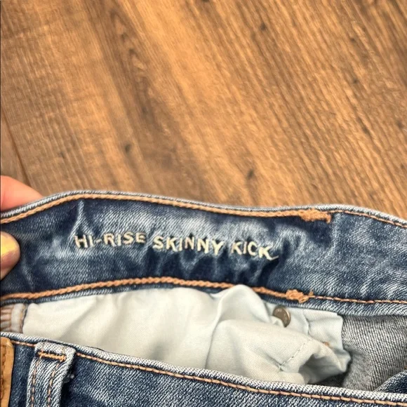 American Eagle Outfitters Blue Flare Jeans - Picture 8 of 12